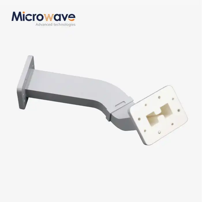 Double Ridge Waveguide Bend
